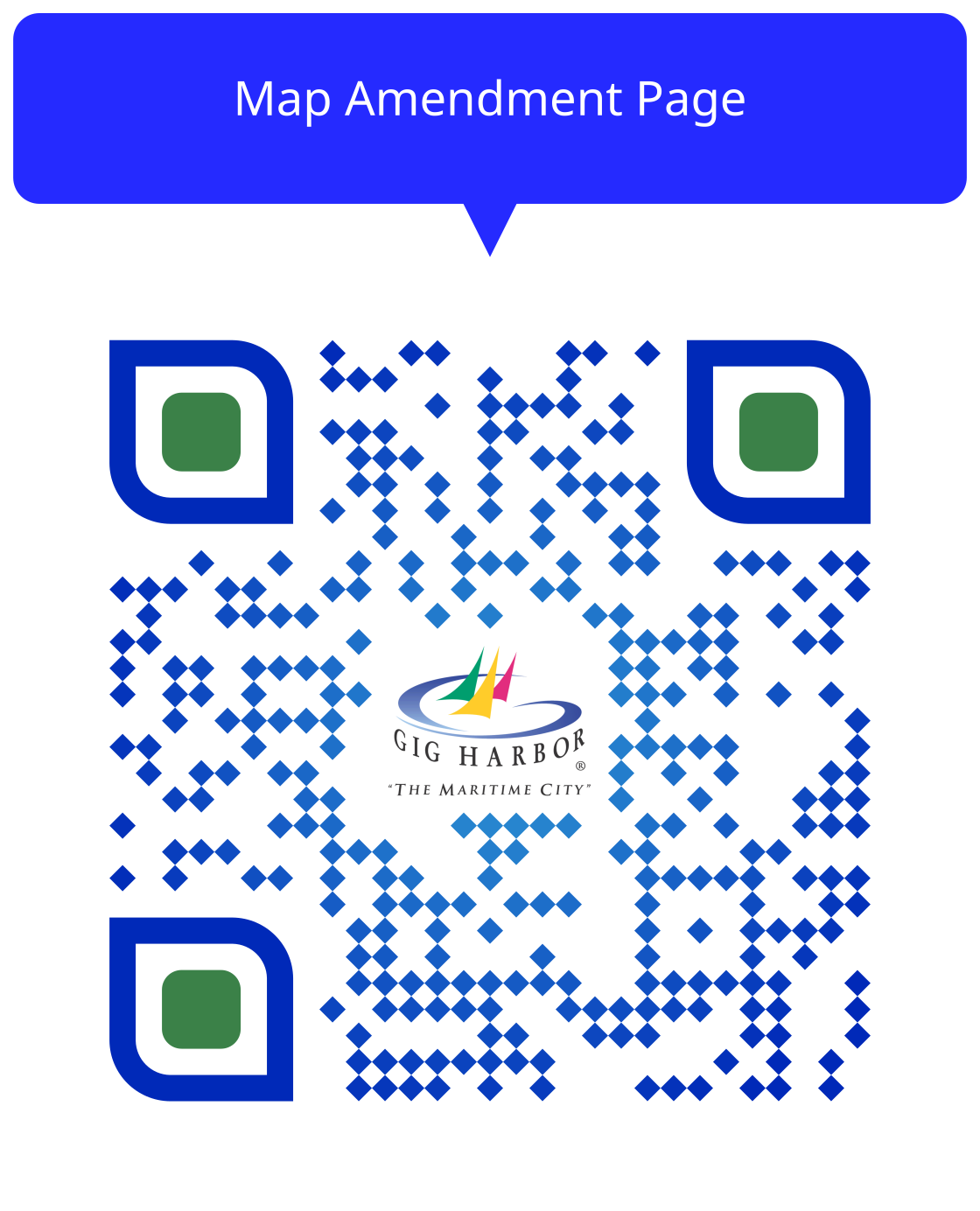 QR Code Map Amendment